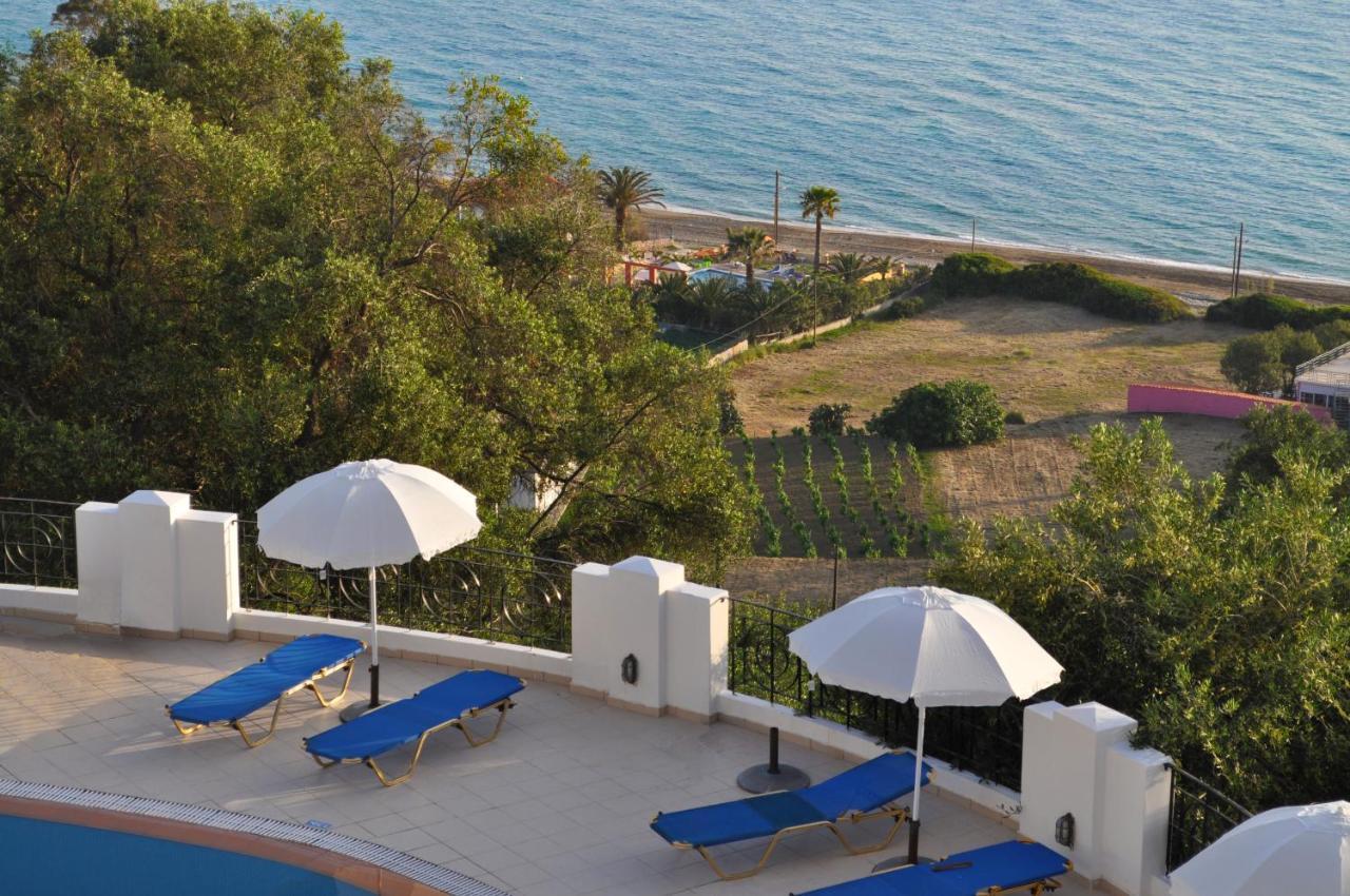 Maria With Pool And Gorgeous View - Agios Gordios
