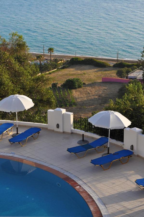 Maria With Pool And Gorgeous View - Agios Gordios